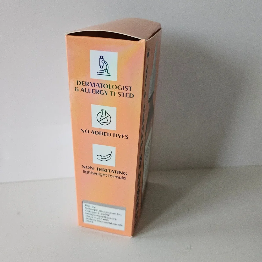 Vitamin C Brightening Face Serum - NEW 52ml - Dermafactor Lightweight Formula